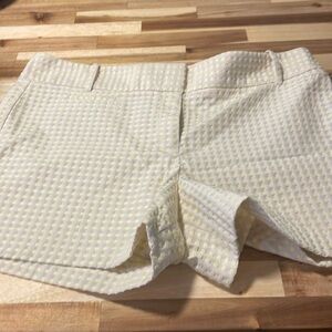 Loft Swiss dot shorts size 14 and Willi Smith khaki short size 14.